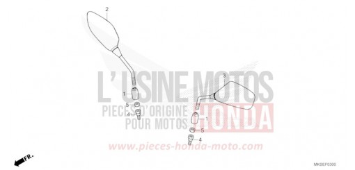 MIROIR CRF1100D2M de 2021